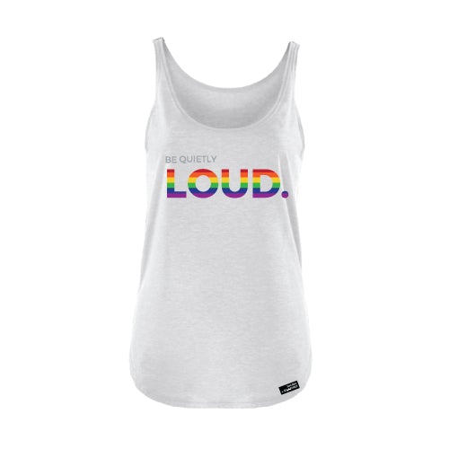 Be Quietly Loud Rainbow Tank